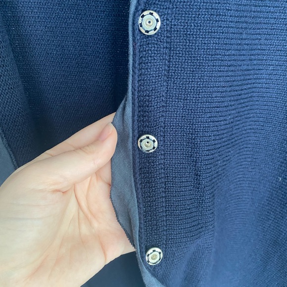Rivamonti Navy Cardigan XL - Picture 6 of 10